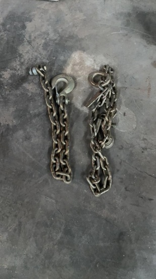 Pair of 5/16” lifting chains