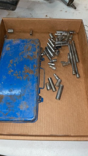 Box of 1/4” drive sockets