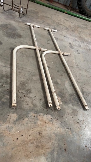 Bed rails for a pickup