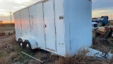 1988 Bruton 16’ Enclosed Trailer