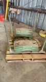 Pallet of BW weights & other parts