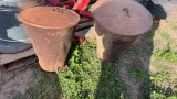Lot of 2 Moline planter boxes