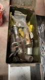 Ammo box of misc tractor pins