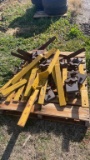 Shanks, Knives, clamps