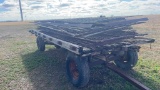 Farm Trailer w/ misc steel panels