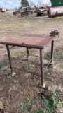 Steel work table