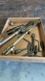 Box of cutting torch heads, tips & strikers