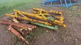 Disassembled 3-piece tool bar