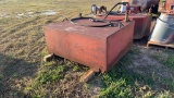 Large fuel tank with pump