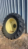 20.8-38 Tractor Tire & Rim