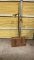 Wooden lamp & wall hanging