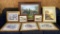 Misc framed artwork -old homes