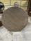 Round card table