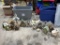 Large tub of birdhouses