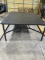 Metal patio table
