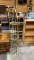 2 curio shelves w/glass