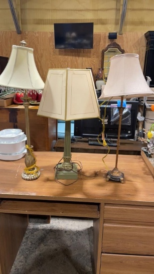 Lot of 3 lamps