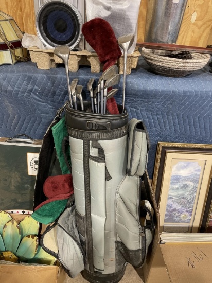Golf clubs & bag