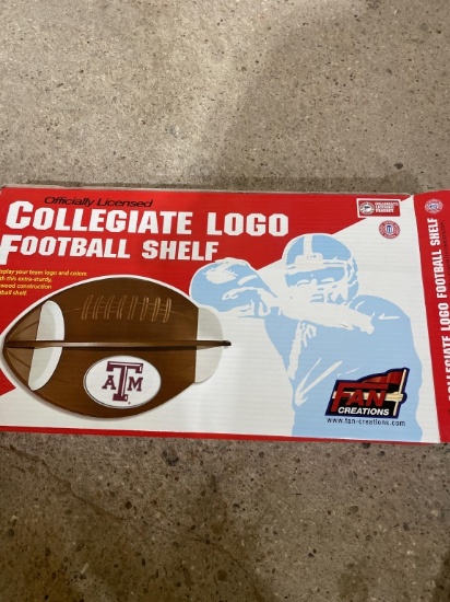 Texas A&M football shelf