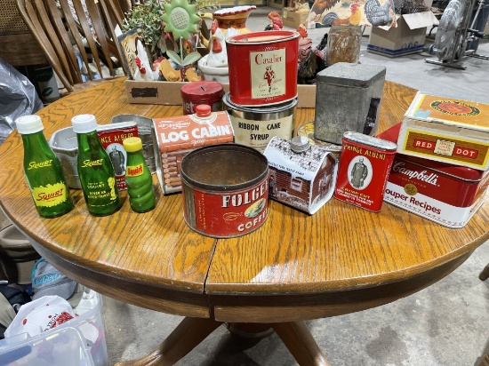 Vintage & antique tins