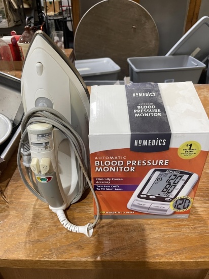 Blood pressure monitor & iron