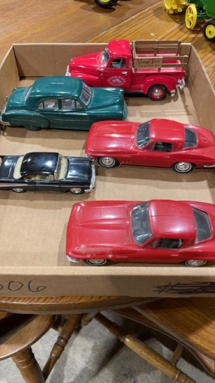 Box of model car & truck