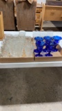 2 boxes of glassware