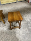Small wooden table