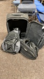 Suitcase, small duffel & backpack