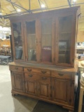 Young Republic series Tell City china hutch