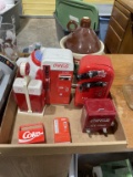 Box of Coca-Cola items