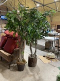 2 artificial trees