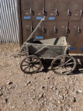 Wooden wagon cart