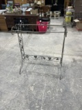 Metal quilt rack