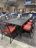 10 pc patio set w/cushions