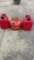 Lot of 3 gas cans