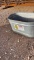 Oval galv water trough