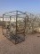 Lot of metal frames and racks