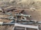 Lot of metal frames and head gate