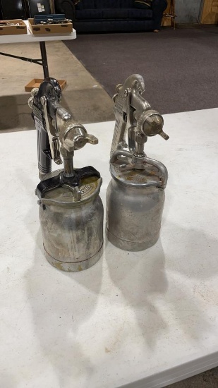 2 Binks paint guns