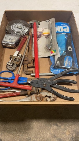 Box of household tools