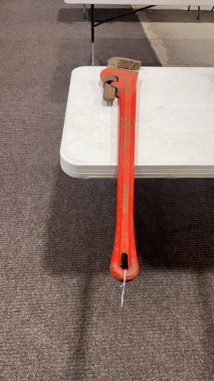 RIDGID 48” HD pipe wrench