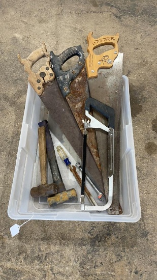 Box of misc tools