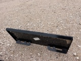Solid Skid Steer Blank plate
