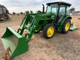 2018 JD 5055E Tractor w/520M loader Very Low Hours