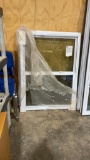 36”x47-1/2” single hung vinyl window