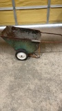Metal garden cart