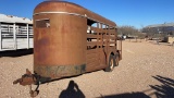 16’ Bruton stock trailer.