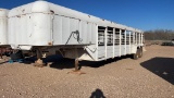 26’ x6’fifth wheel Stock Trailer