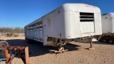 8’ x 30’ Fifth wheel Stock Trailer